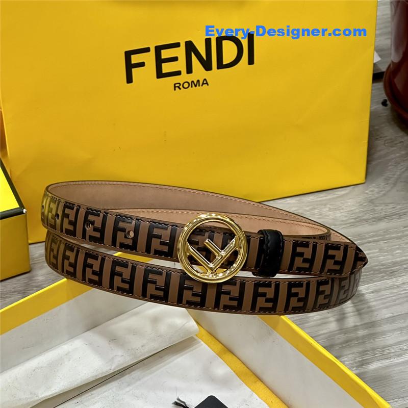 F**di electroplated f buckle belt