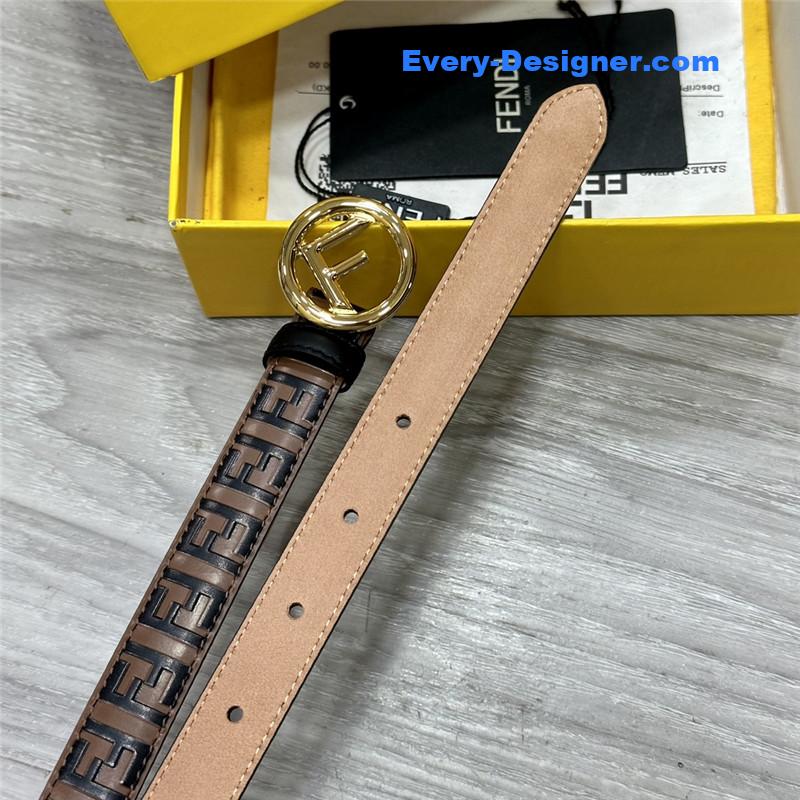 F**di electroplated f buckle belt