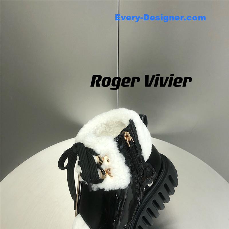 Roger vivor thick-soled fur boots