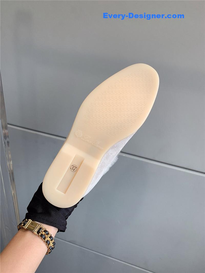 L0r0 P1ana new wool warm casual shoes