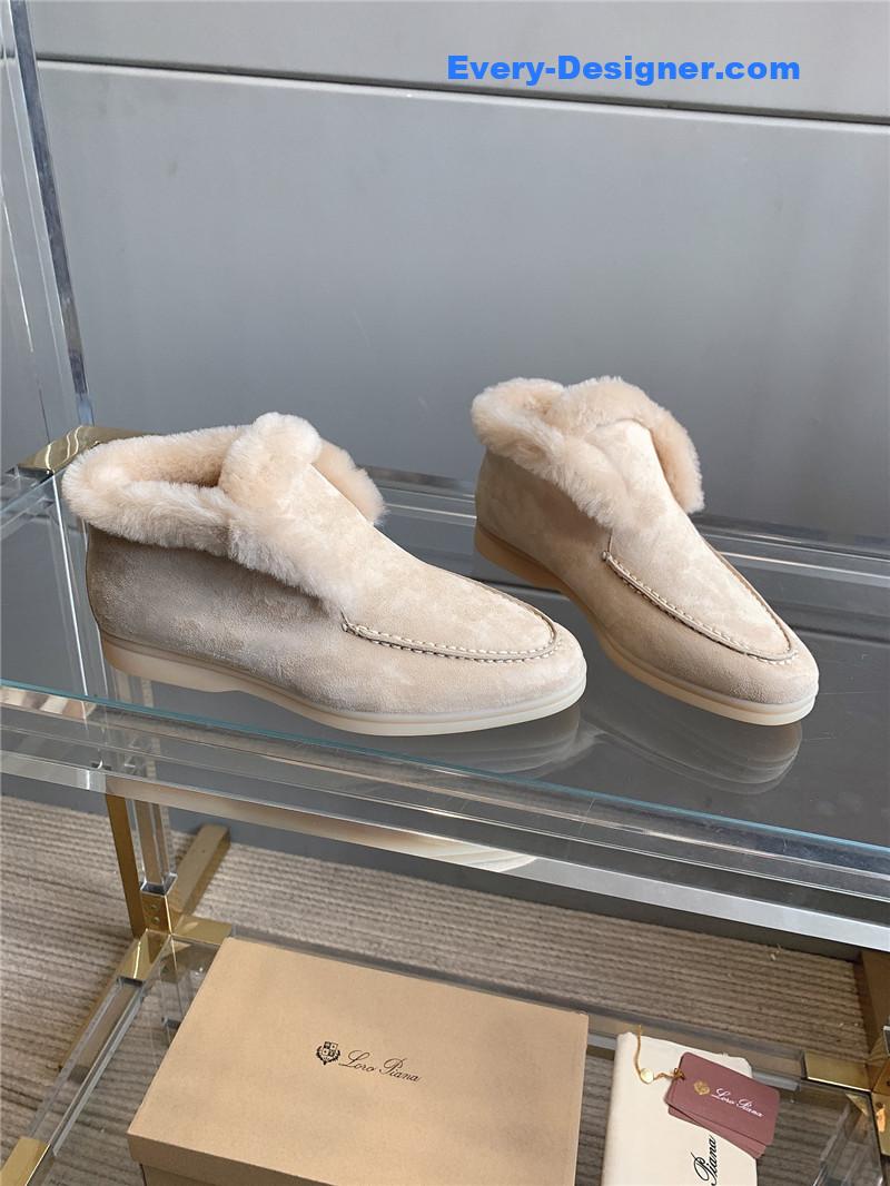 L0r0 P1ana new wool warm casual shoes