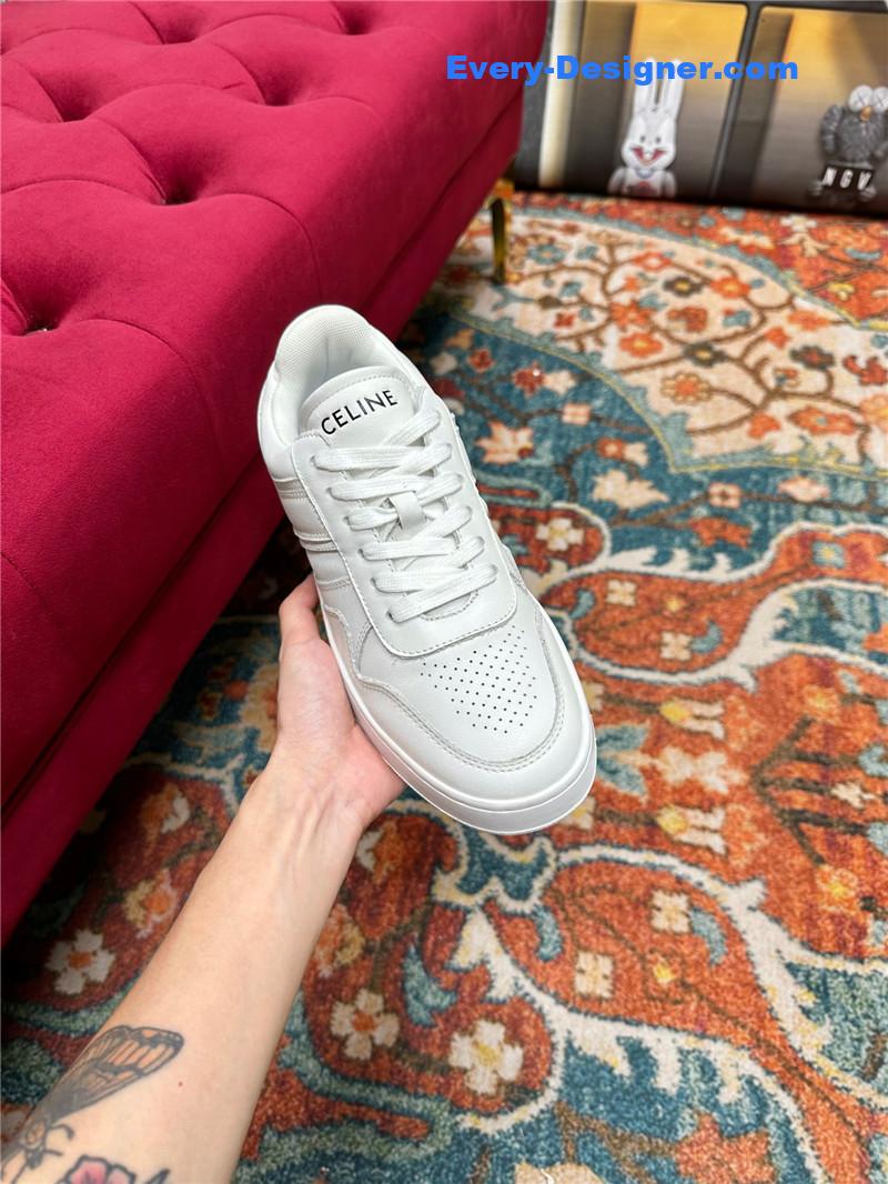 Ce1i*e new color matching sneakers white shoes