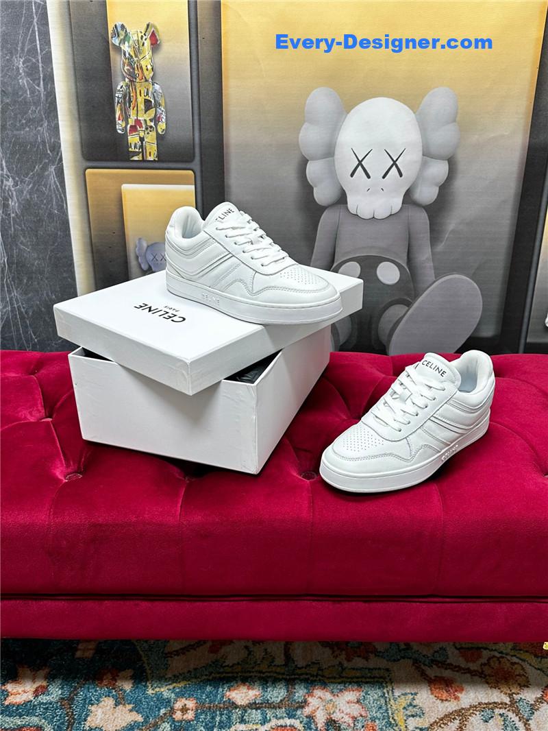Ce1i*e new color matching sneakers white shoes