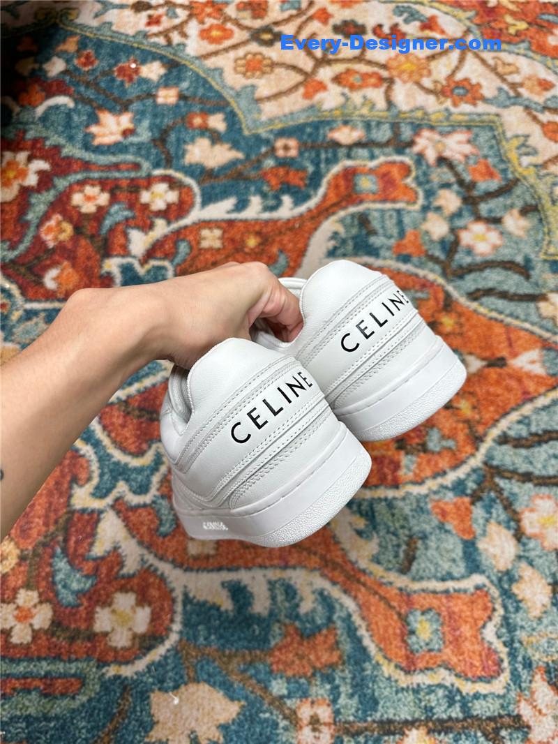 Ce1i*e new color matching sneakers white shoes