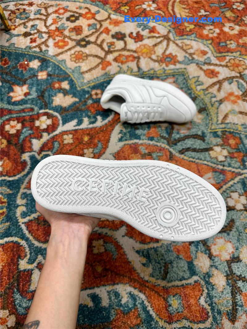 Ce1i*e new color matching sneakers white shoes
