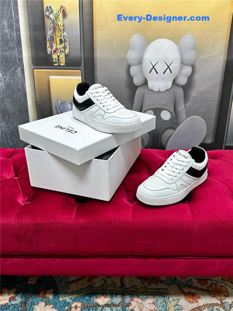 Ce1i*e new color matching sneakers white shoes