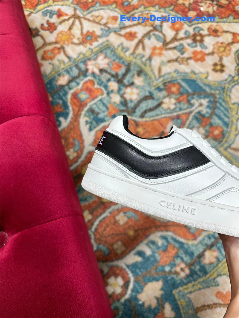 Ce1i*e new color matching sneakers white shoes