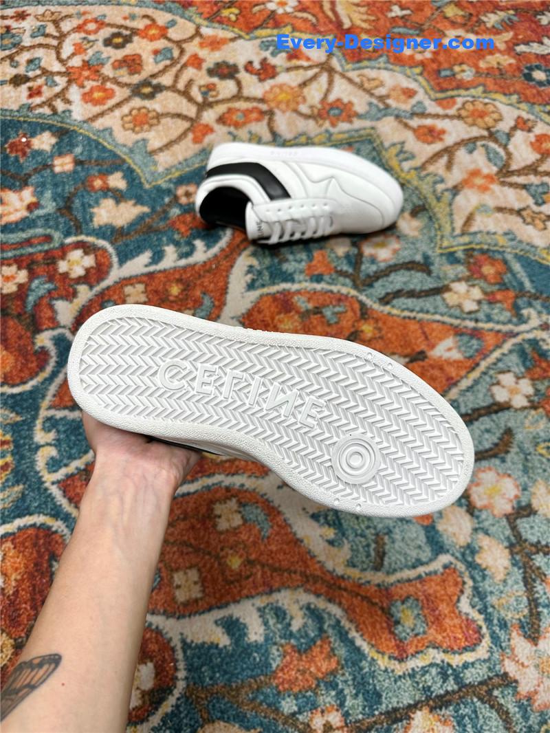Ce1i*e new color matching sneakers white shoes
