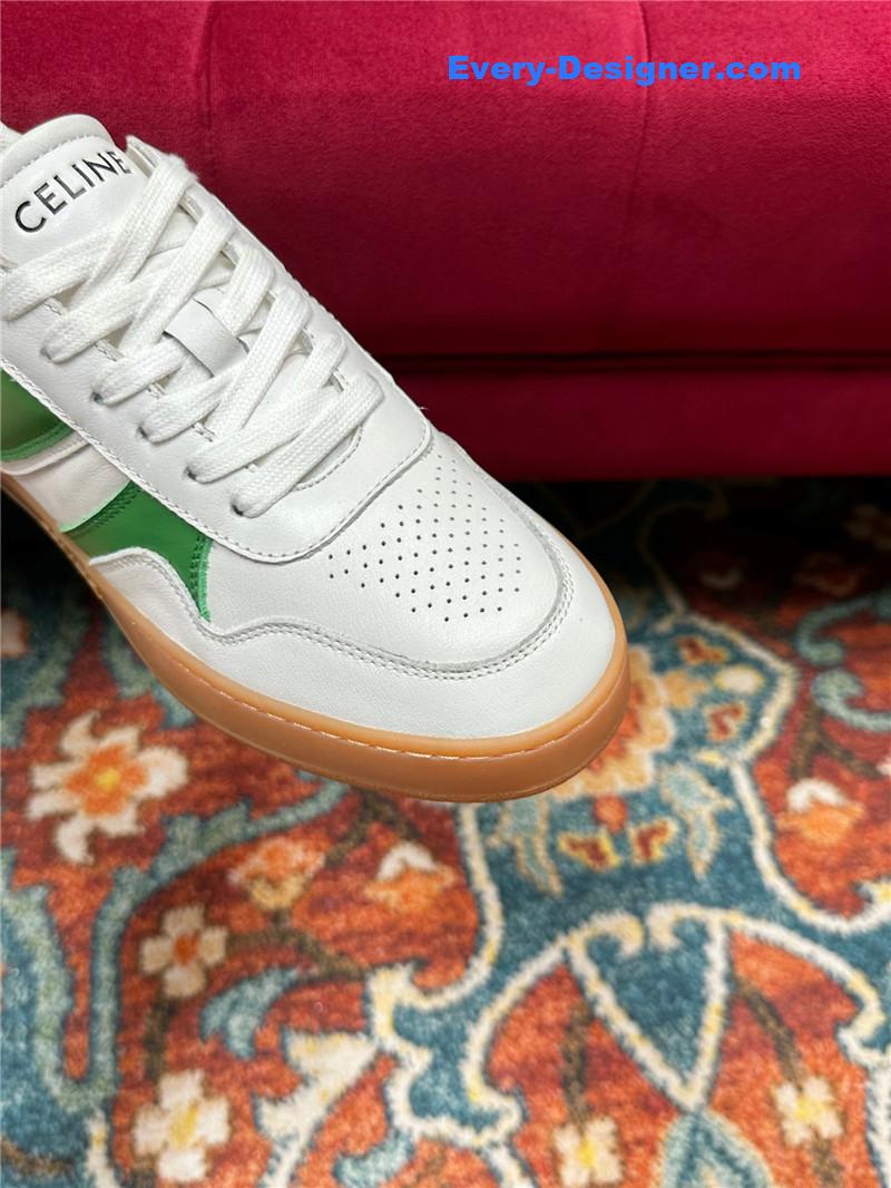 Ce1i*e new color matching sneakers white shoes