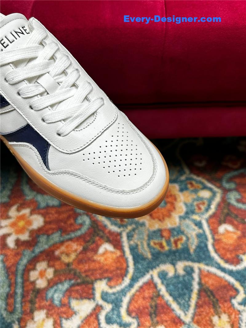 Ce1i*e new color matching sneakers white shoes