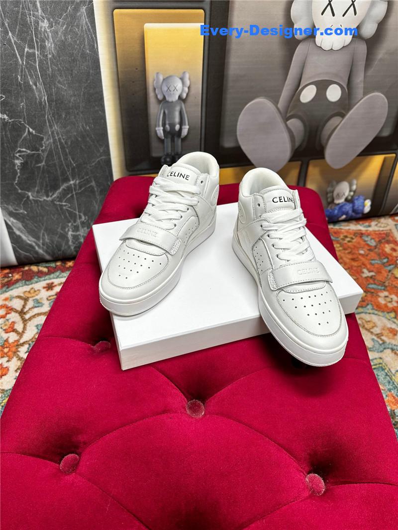 Ce1i*e new color matching sneakers white shoes