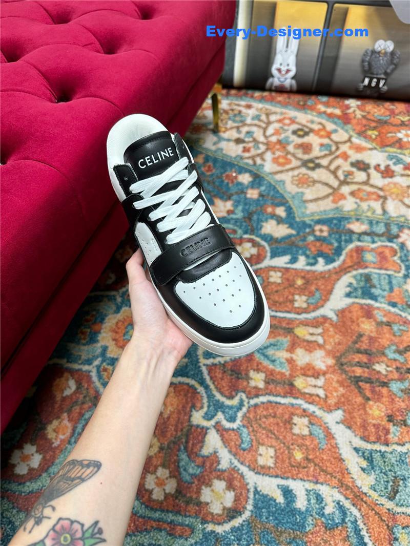 Ce1i*e new color matching sneakers white shoes