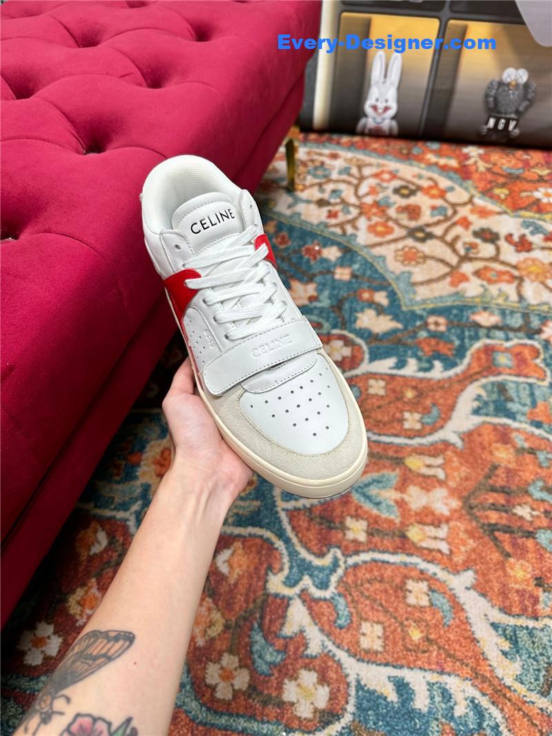 Ce1i*e new color matching sneakers white shoes