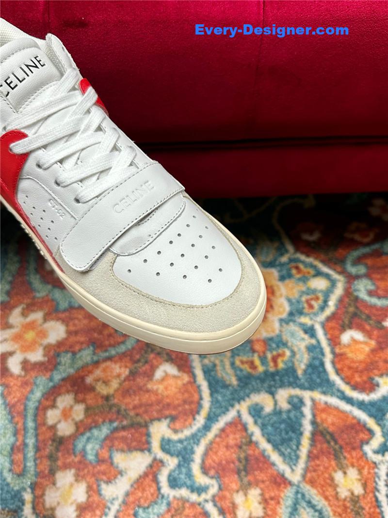 Ce1i*e new color matching sneakers white shoes