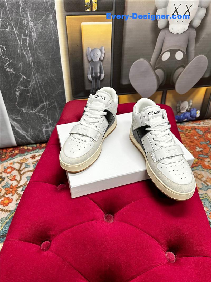 Ce1i*e new color matching sneakers white shoes
