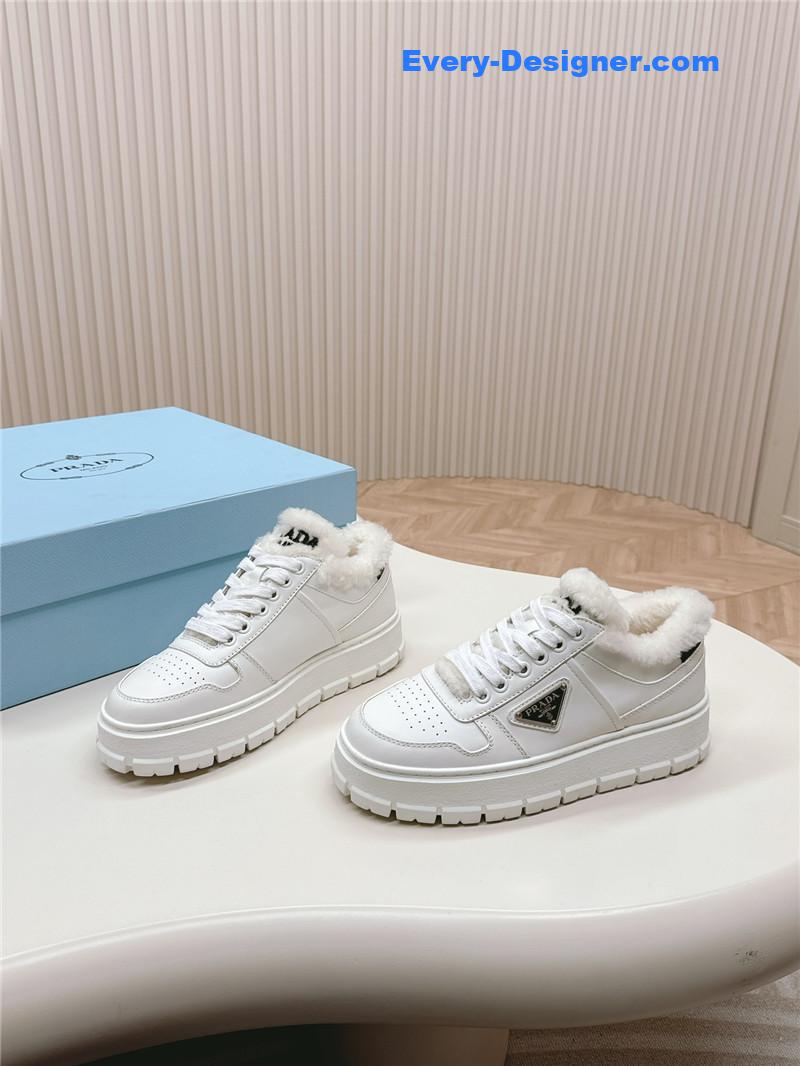 Pra*a wool high top sneakers and boots