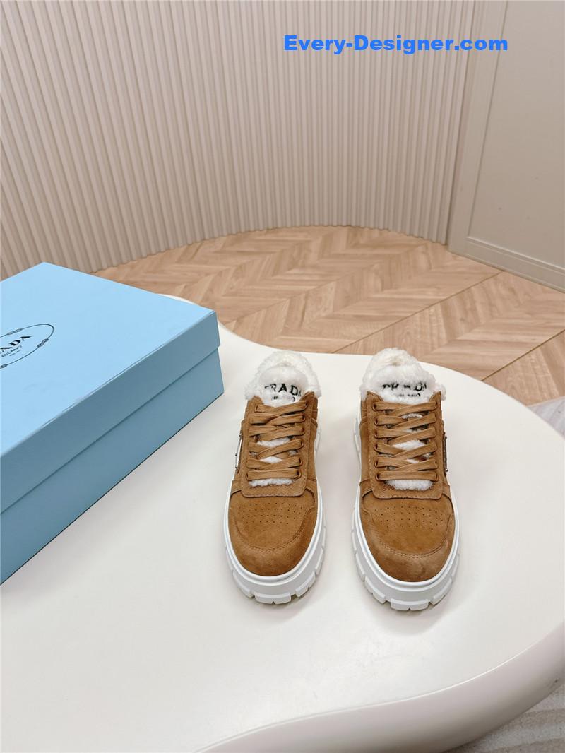 Pra*a wool high top sneakers and boots