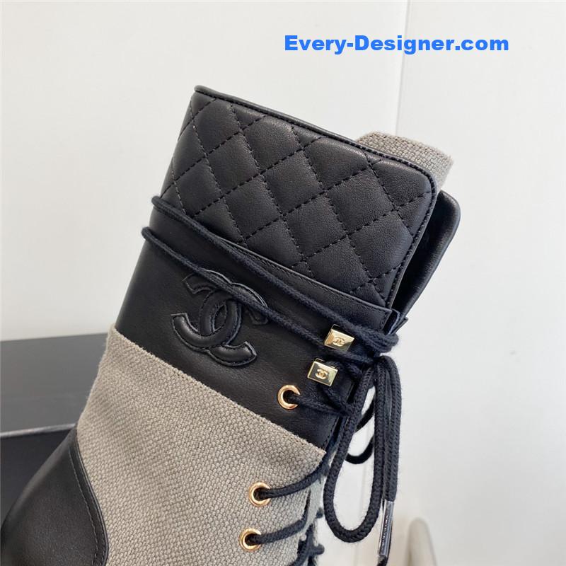 CC lace up martin boots