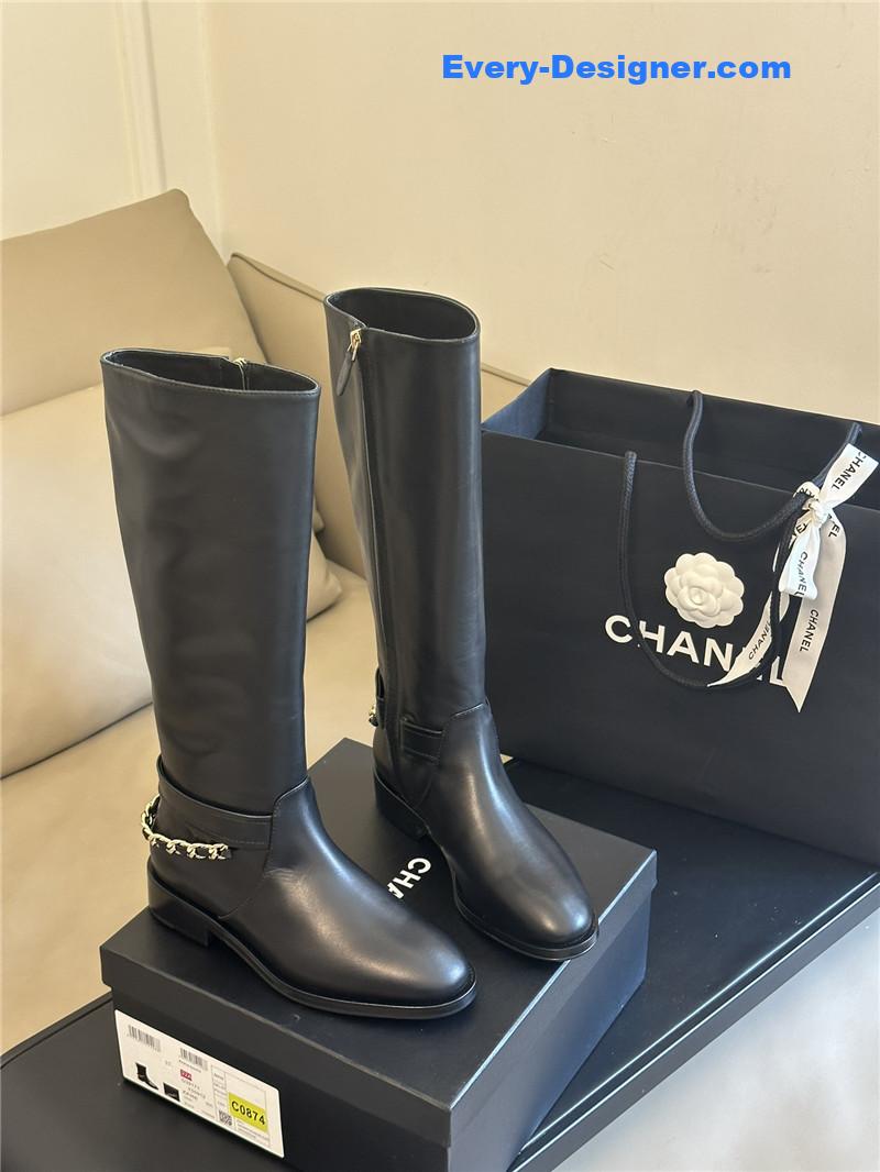 CC autumn and winter chain short boots