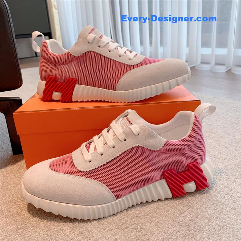 H**me5 pink bouncing sneakers