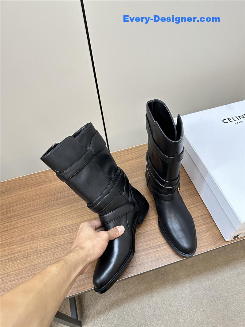 Ce1i*e arc de triomphe punk style boots