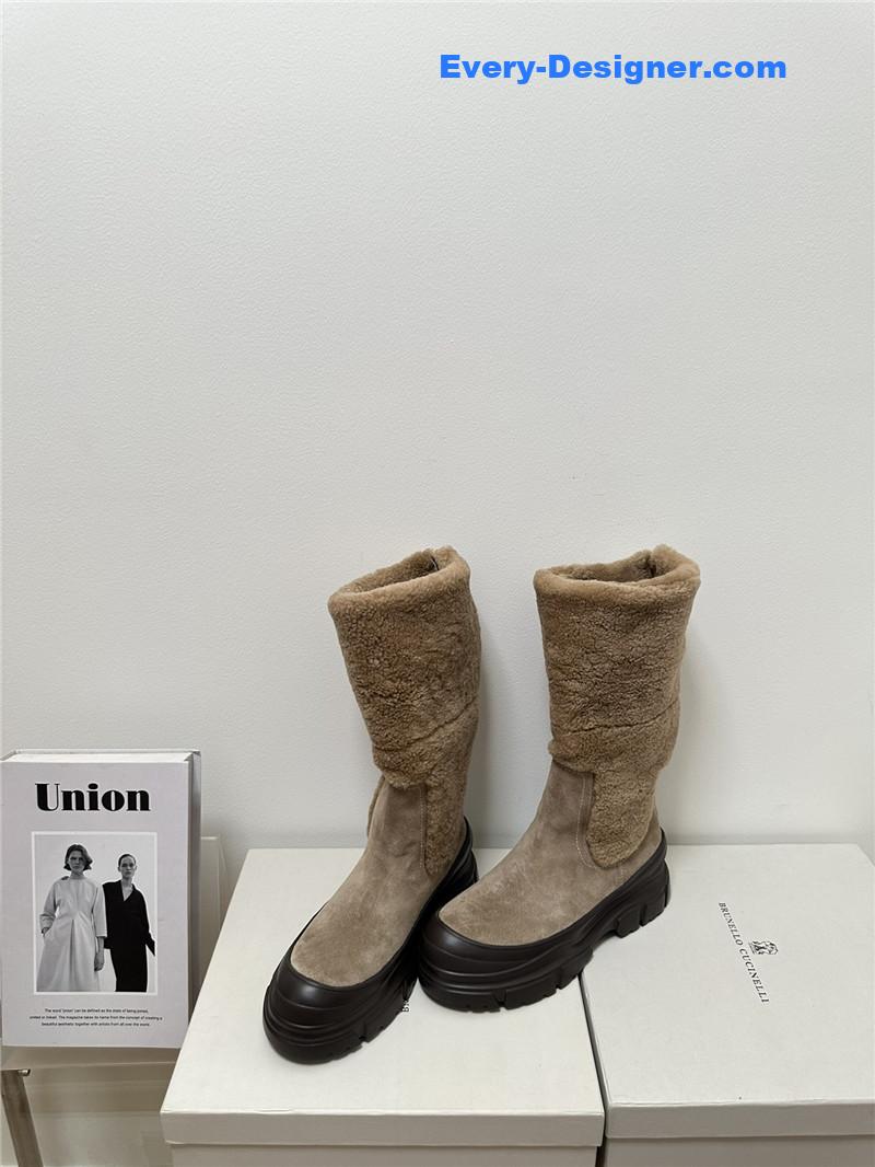 runello cinelli new wool ankle boots