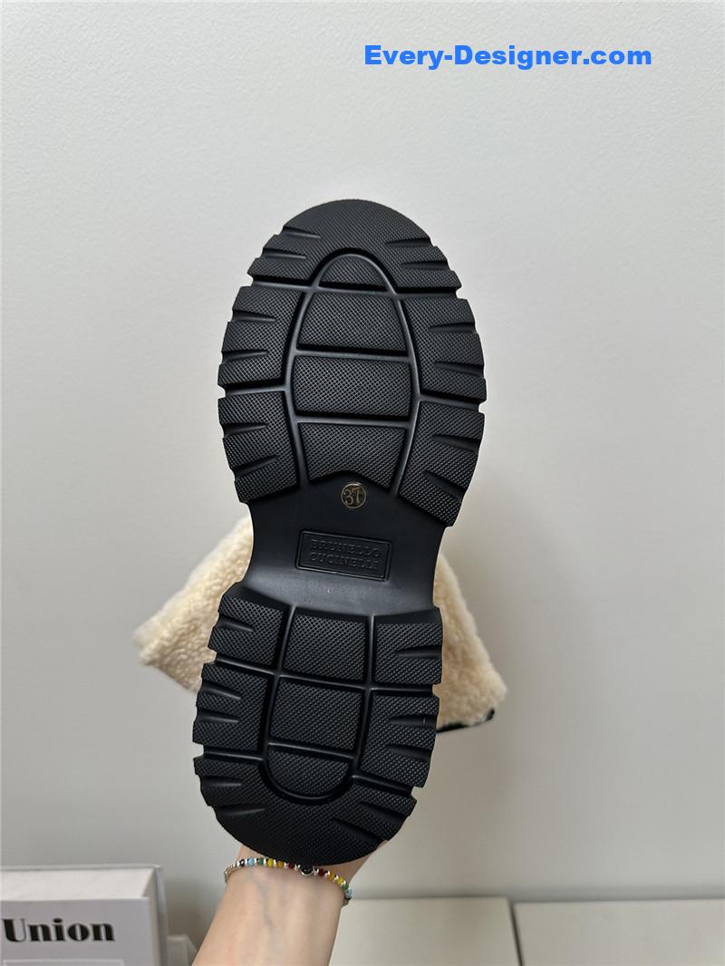 runello cinelli new wool ankle boots