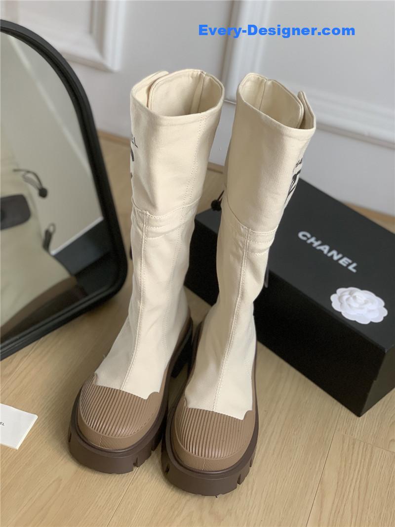 CC hidden canvas boots