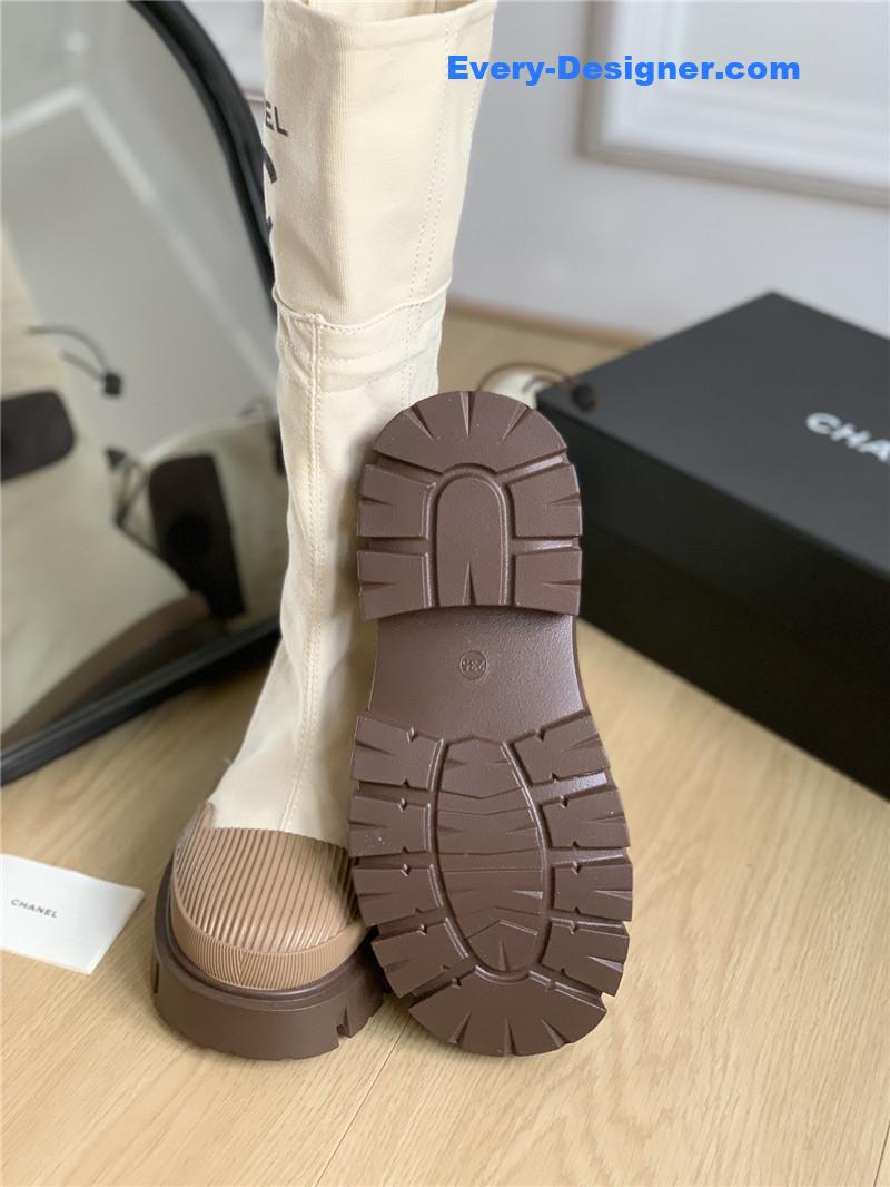 CC hidden canvas boots