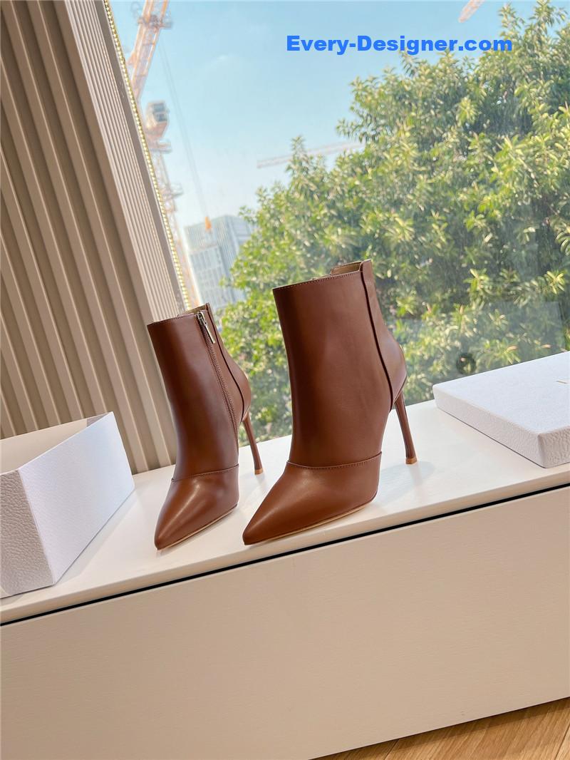 D10r sexy high heel chelsea pointed toe boots