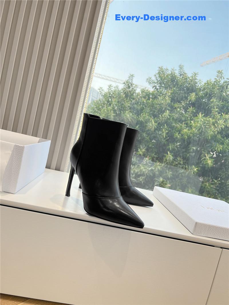 D10r sexy high heel chelsea pointed toe boots
