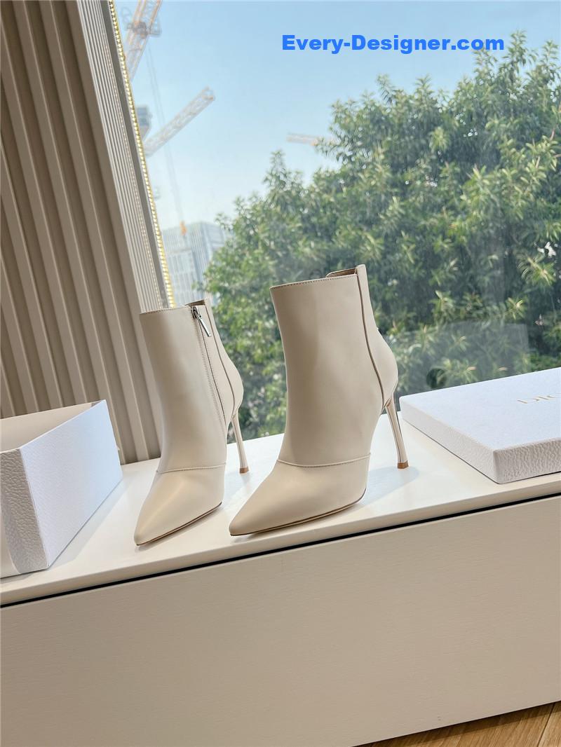 D10r sexy high heel chelsea pointed toe boots