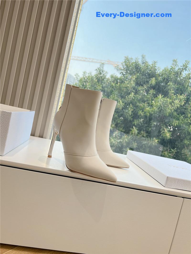 D10r sexy high heel chelsea pointed toe boots