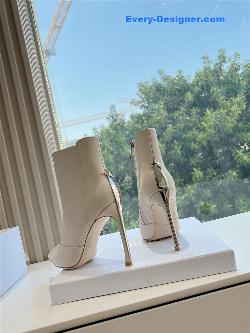 D10r sexy high heel chelsea pointed toe boots