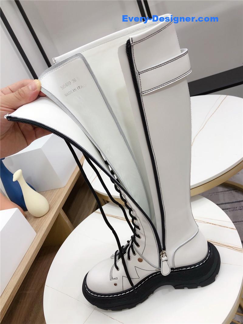 a1exa*der Mcqv*en new lace-up boots