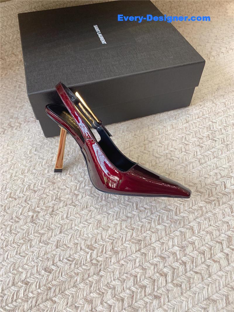 Y51 catwalk style small square toe high heel sandals