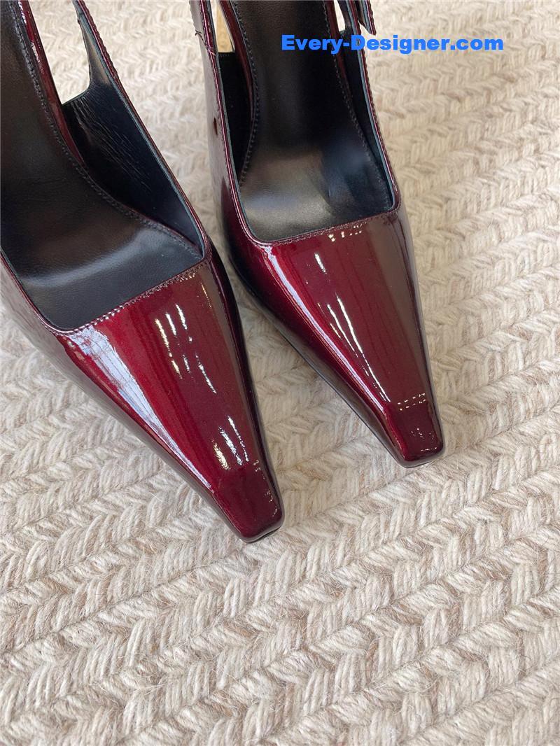 Y51 catwalk style small square toe high heel sandals