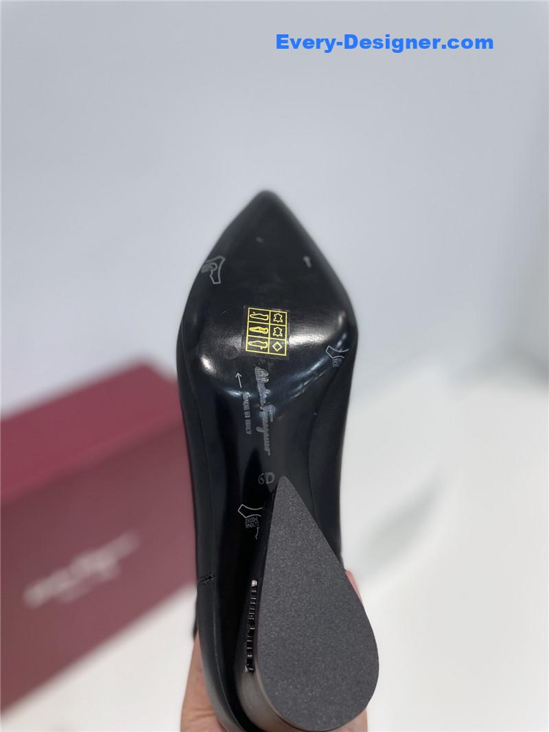 Salvatore Ferragamo Chelsea block heel boots