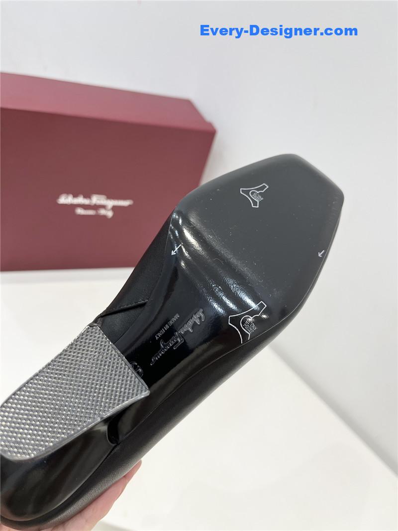 Salvatore Ferragamo Chelsea block heel boots