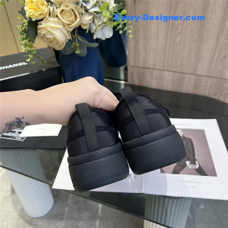 Ch**el new low top thick lace bread shoes