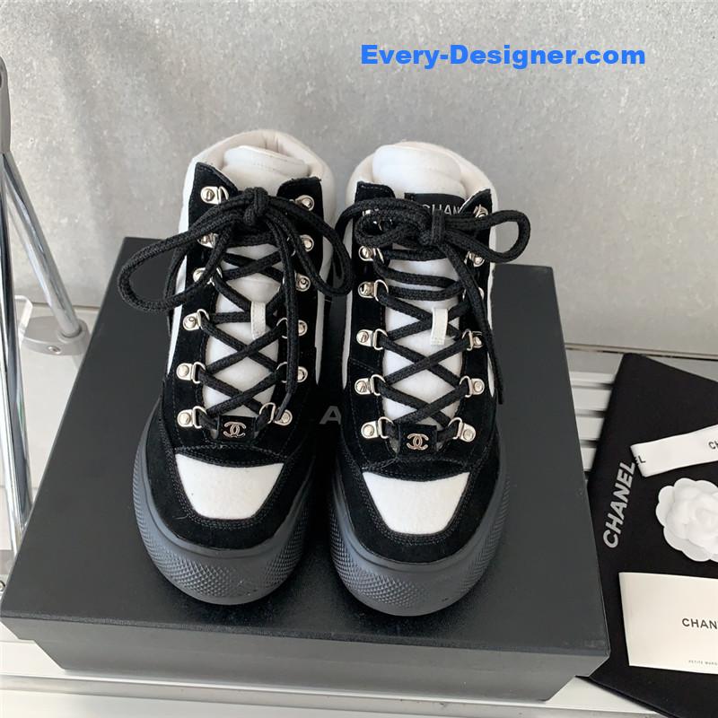 Ch**el new limited edition coco neige snow boots