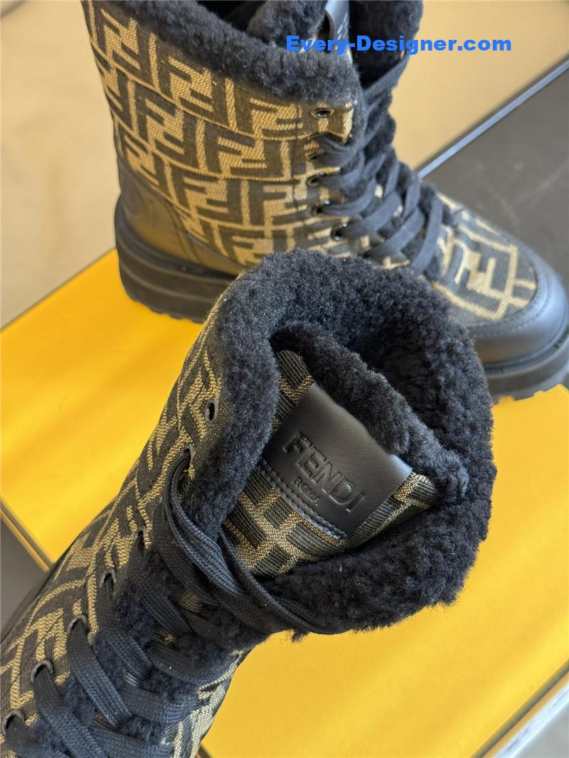 F**di signature biker ff snow boots