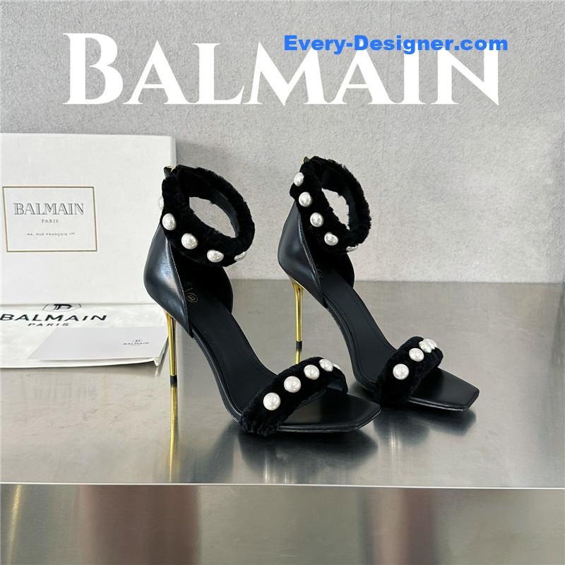 Balmain new high heel sandals