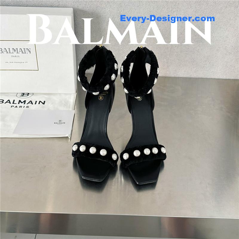Balmain new high heel sandals