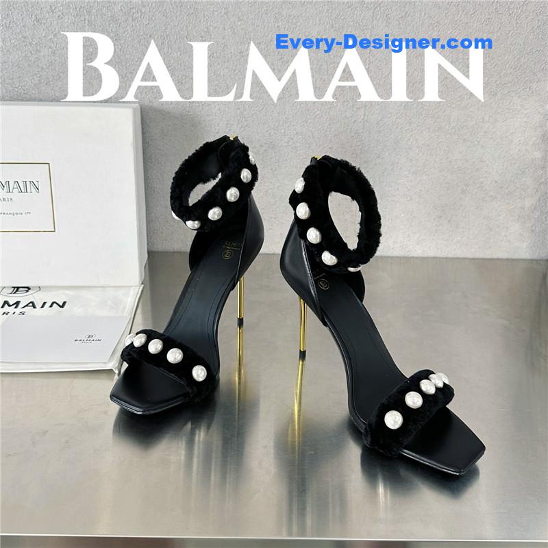 Balmain new high heel sandals