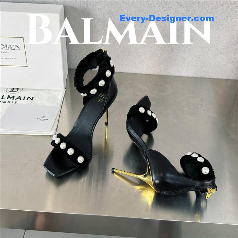 Balmain new high heel sandals