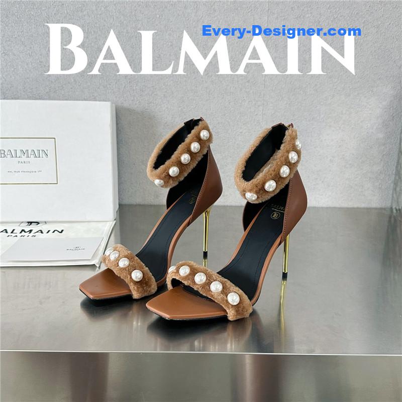 Balmain new high heel sandals