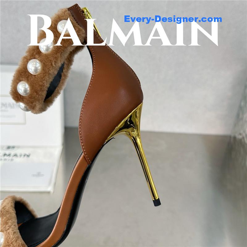 Balmain new high heel sandals