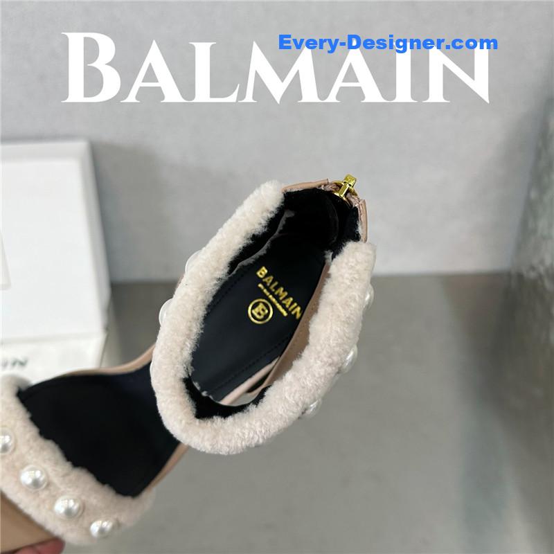 Balmain new high heel sandals