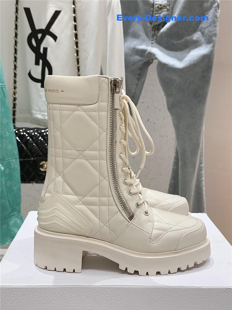 D10r d-leader martin boots women’s white